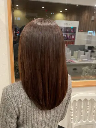カラー 千葉 美咲のヘアスタイル