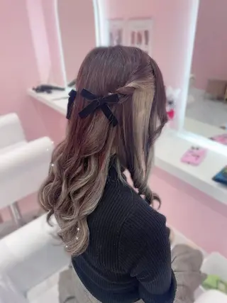 ヘアアレンジ 量産型ヘアメ🎀 nonokaのヘアスタイル