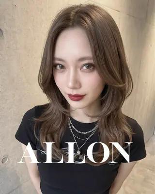 セミロング 吉田 修登のヘアスタイル