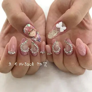 ミディアム ネイルJaol 池袋のネイルデザイン