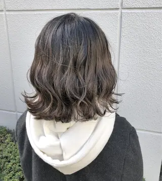 ミディアム カラー 松田 光雄のヘアスタイル