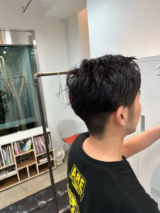 ショート メンズ 伊藤 郁弥のヘアスタイル