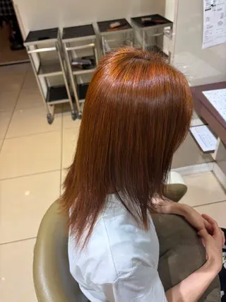 カラー カラーモデル募集中/ 川本桃華のヘアスタイル