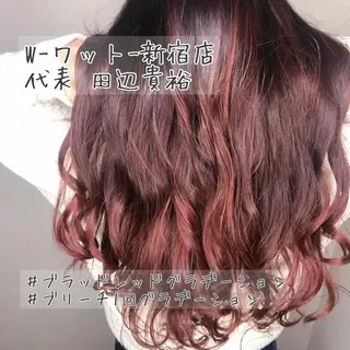 セミロング カラー パーマ ヘアアレンジ メンズ キッズ ネイル マツエク・マツパ 🫧代表/新宿駅近/ 限定価格🫧田辺貴裕のヘアスタイル