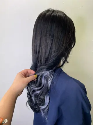 セミロング エクステ*美髪サロン KR2S河内長野店長のヘアスタイル
