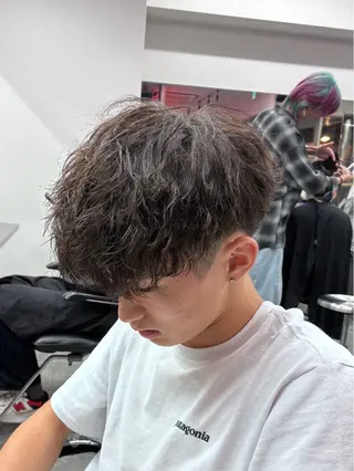 ショート パーマ メンズ 💈海外風パーマ 💈メンズ/颯太のヘアスタイル