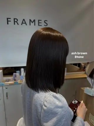 カラー 脇 幸枝のヘアスタイル