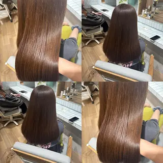 ロング カラー RINNO🌷透明感 カラー/髪質改善のヘアスタイル