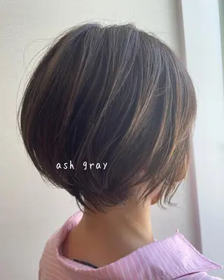 ショート カラー NOPPO 和泉市 美容室/奥村 飛鳥のヘアスタイル