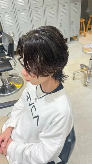パーマ メンズ fifth 武正 琉生のヘアスタイル