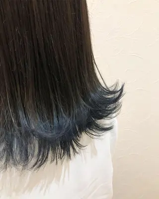 セミロング カラー 過去一の柔髪ヘア 🌿einshairのヘアスタイル