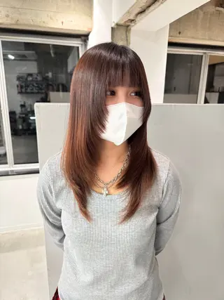 ロング 🪐hikari 似合わせカットのヘアスタイル
