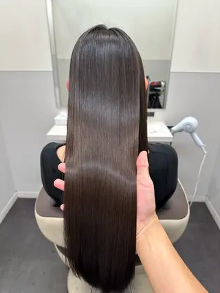 ロング 【美髪矯正 /髪質改善】RINのヘアスタイル
