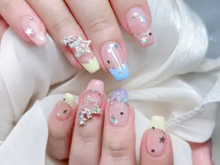 ネイル M🌷nail 長さだし専門店のネイルデザイン