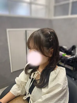 ロング 加藤 碧唯のヘアスタイル