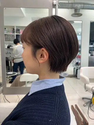 ショート kaho.🌿 ショートヘア⭐️のヘアスタイル