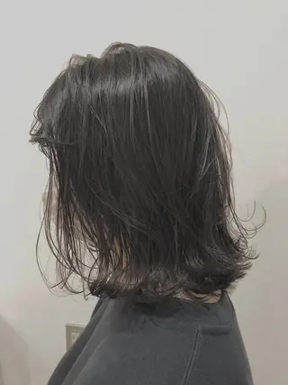 ミディアム カラー NAKAGAWA YUICHIのヘアスタイル
