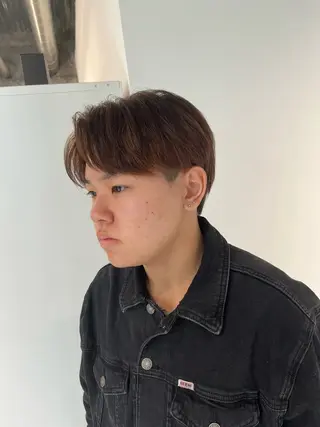 ショート カラー パーマ メンズ 🏆メンズヘア特化 🥇代表りんぺーのヘアスタイル