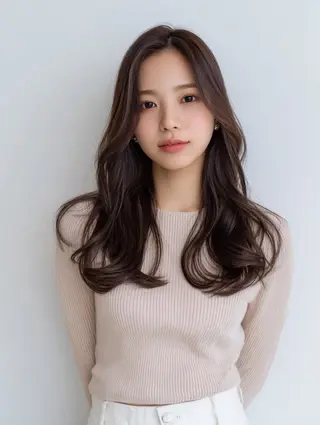 ロング Link mili ゆうすけのヘアスタイル