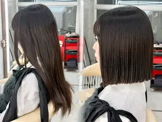 ミディアム 縮毛矯正/艶髪🦋 透明感　ゆうとのヘアスタイル