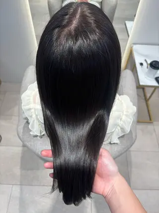 カラー 下地 愛麗のヘアスタイル