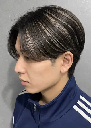 ショート カラー メンズ est-r. Shionのヘアスタイル