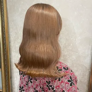 セミロング カラー 🎀 原宿/ブリーチ 🎀 ♡Reina♡のヘアスタイル