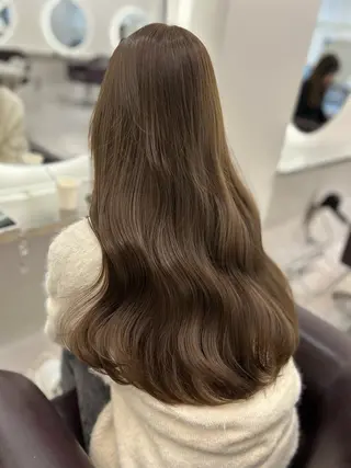 ロング カラー グレージュカラー🤎 mai🤎のヘアスタイル