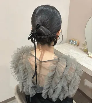 ミディアム Mila chihiroのヘアスタイル