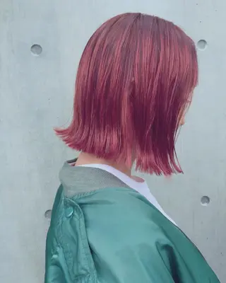 ショート ミディアム 透明感カラー🌿ボブ ✨飛田 ケイのヘアスタイル