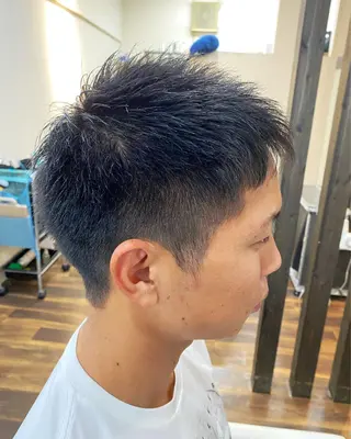 ショート メンズ 堀 広夢のヘアスタイル