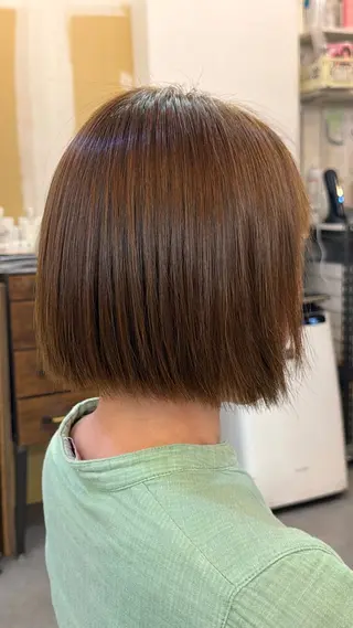 ミディアム carre hair 店長 中園 武士のヘアスタイル