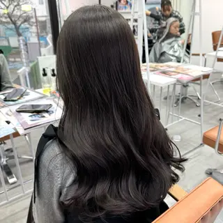 ロング カラー ヘアアレンジ ブリーチなしカラー /新百合ヶ丘/安形翔のヘアスタイル