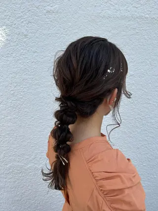 ヘアアレンジ 川畑 陽奈のヘアスタイル