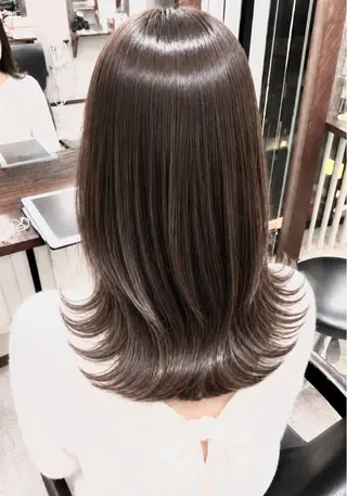 セミロング カラー *横浜駅* 金子 誠也のヘアスタイル