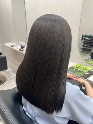 セミロング   AYARIのヘアスタイル
