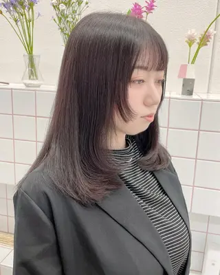ミディアム カラー カラーモデル募集中 ✨hinahaのヘアスタイル