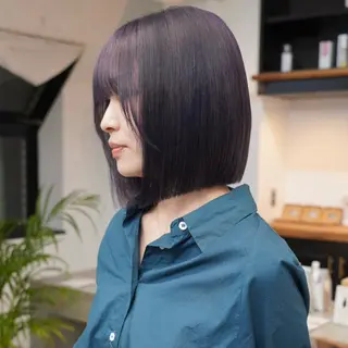 ミディアム ボブ/アンニュイ 🌷しだひめな🌷のヘアスタイル