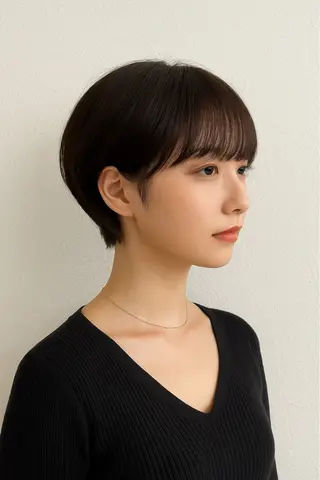 ショート カラー 藤田 祥平のヘアスタイル