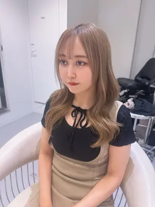 セミロング カラー 💎透明感カラー特化 💎TAISEIのヘアスタイル