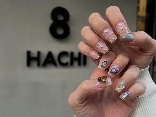 ネイル 亀戸8 HACHI スタッフのネイルデザイン