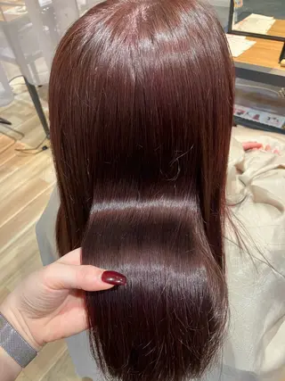 セミロング 横山 麻衣子のヘアスタイル