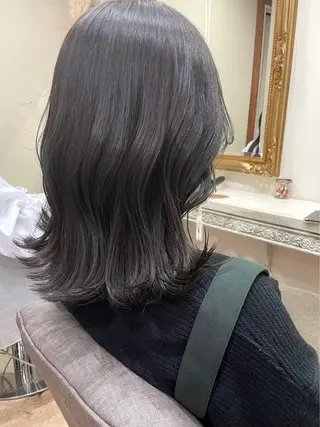 ミディアム ら んのヘアスタイル