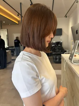 ショート 山本 真生のヘアスタイル