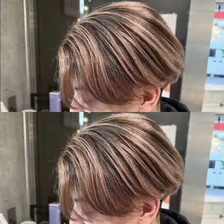 カラー メンズ 似合わせ 鈴木俊輔のヘアスタイル