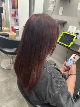 ロング カラー 🌹ミラクル美容師 🌹✨クッポ✨のヘアスタイル