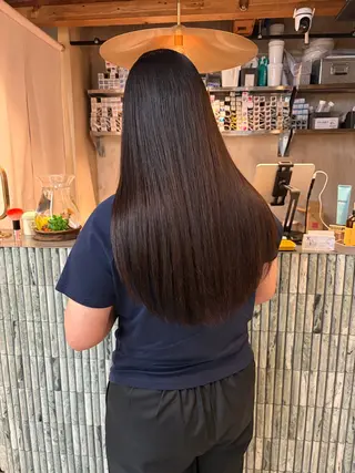 ロング 三浦 ふたばのヘアスタイル