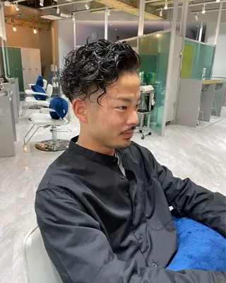 ショート パーマ Riganuts王子 Hayato✂︎のヘアスタイル