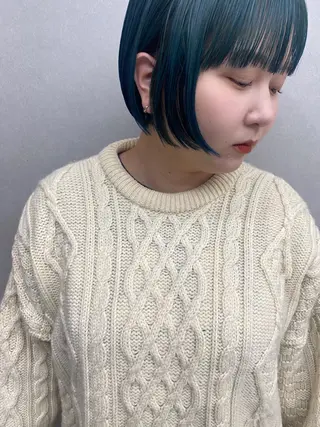 ショート カラー -福岡博多筑紫口- 大津成美のヘアスタイル