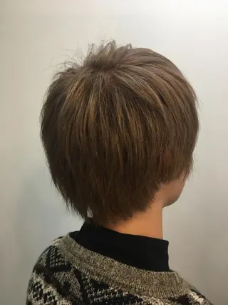 ショート カラー メンズ 【店長】小久保 淳平のヘアスタイル